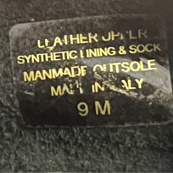 Coach and Four Alfa Penny Driving Black loafers 8.5 /9M Made in Italy - Picture 5 of 16